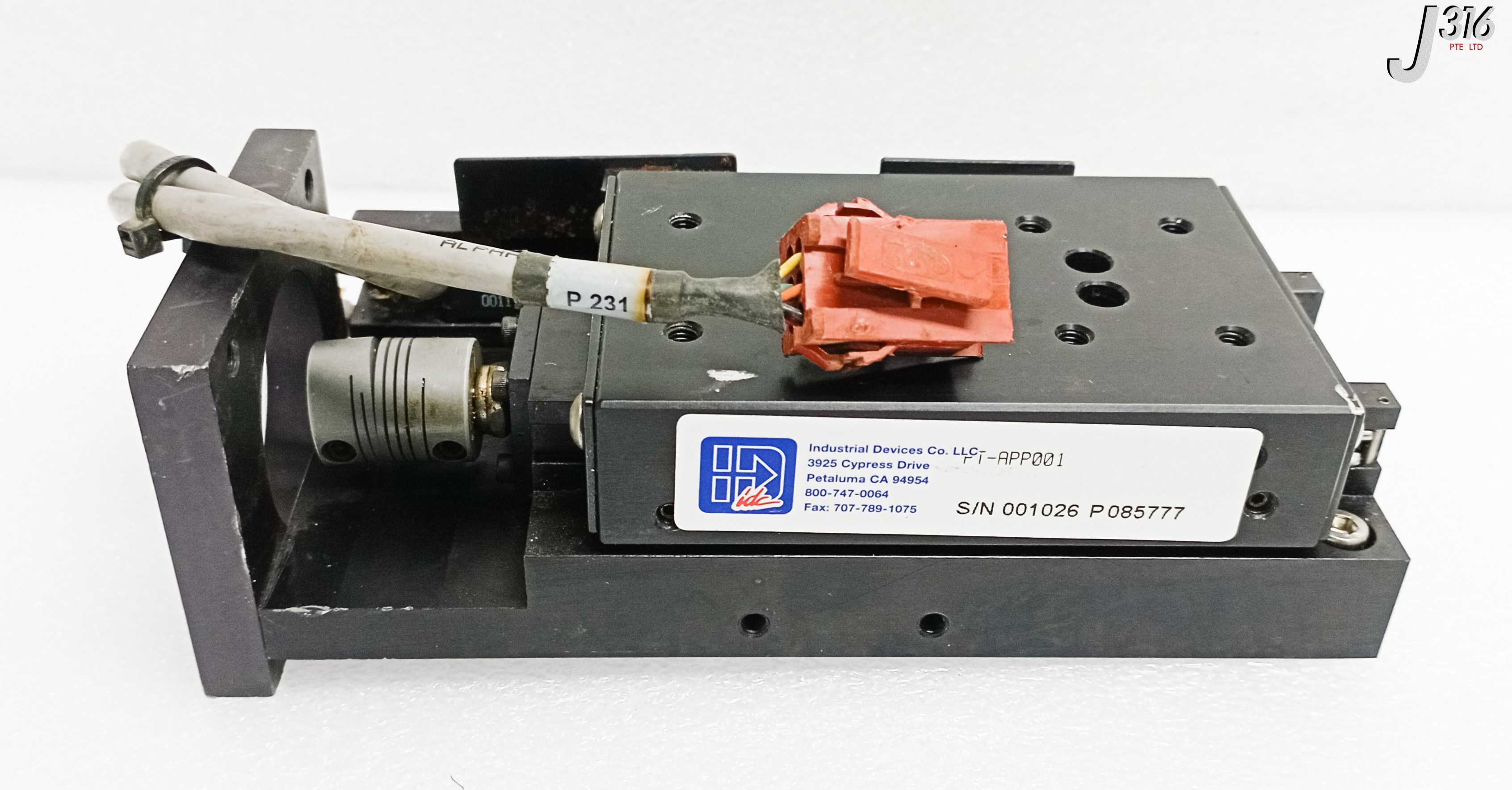 32853 IDC LINEAR ACTUATOR W/ BRKT ASP 0021-35824 PT-APP001 | eBay